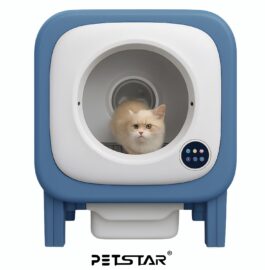 שירותים חכמים לחתול + מצלמה מבית PetStar מדגם X25C