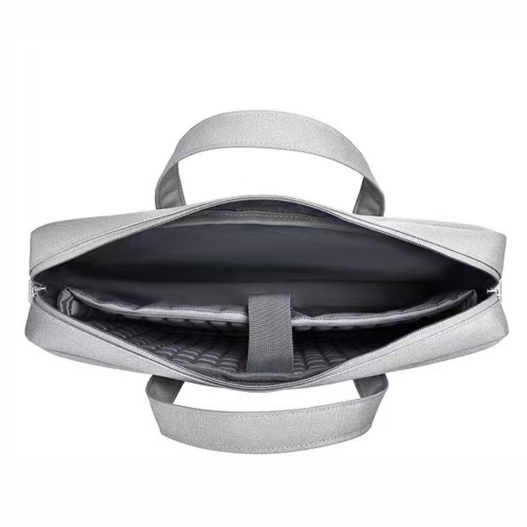 תיק למחשב נייד "15.6" דגם Jude צבע אפור בהיר – תמונה 2