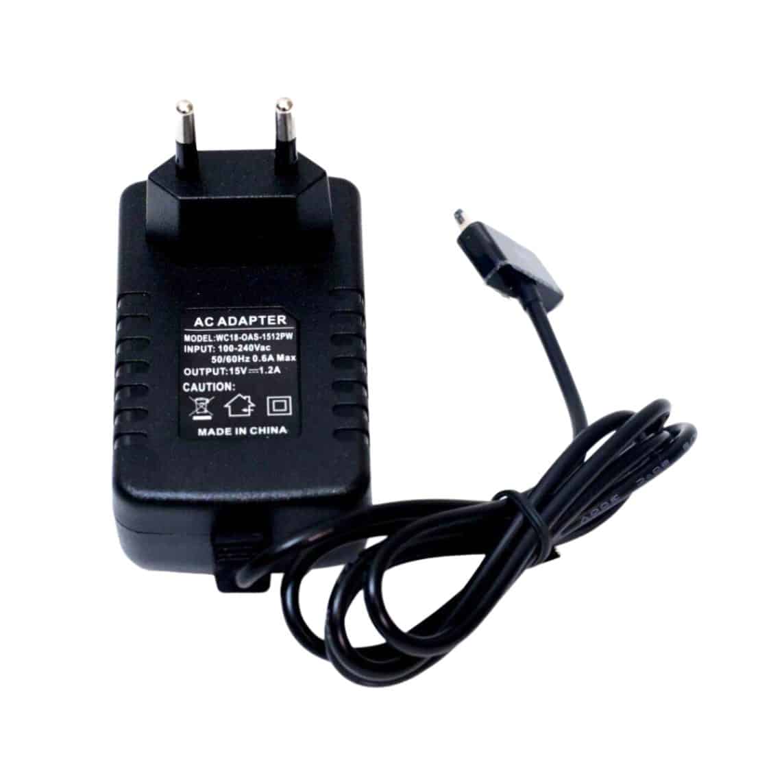 מטען מקורי לטאבלט אסוס Asus Tablet 15V/1.2A 40pin