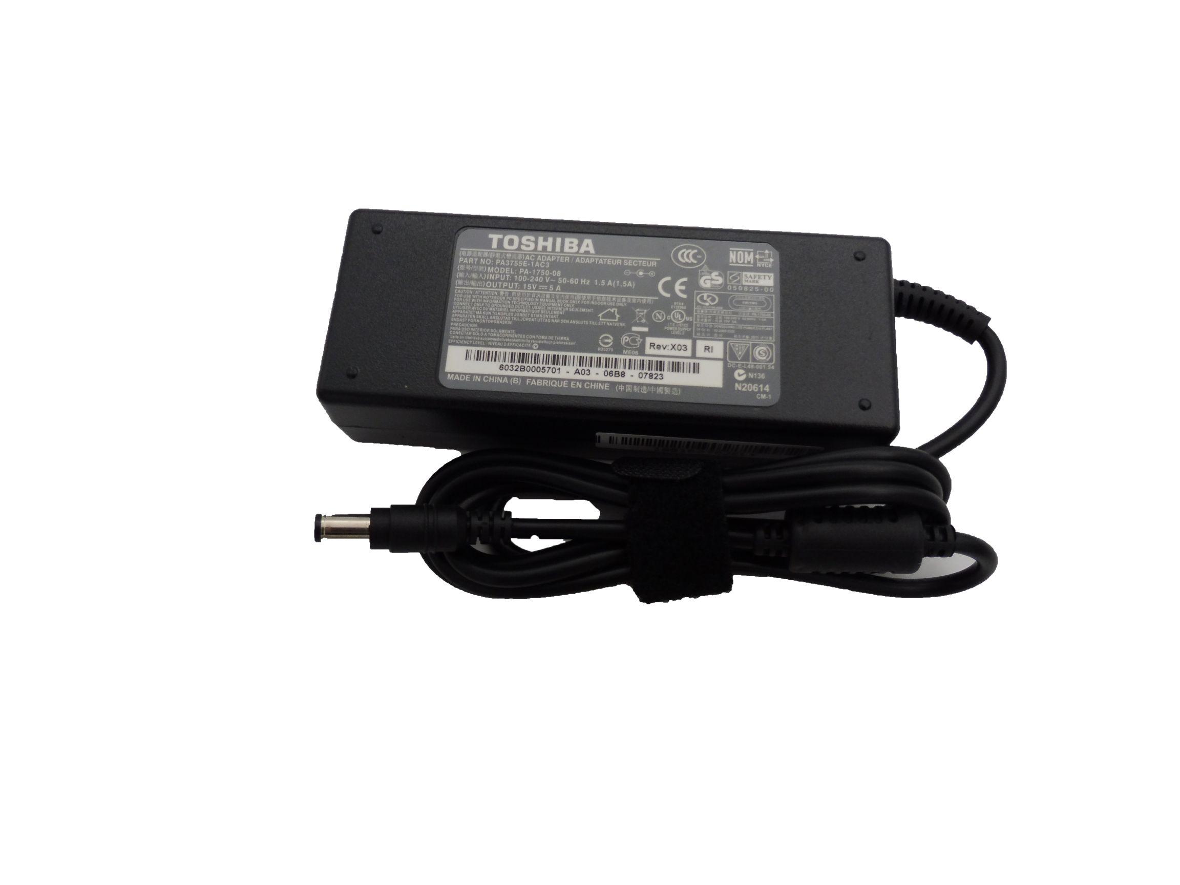 תמונה של מטען מקורי למחשב נייד Toshiba 19.5V/2.1A 5.5*2.5