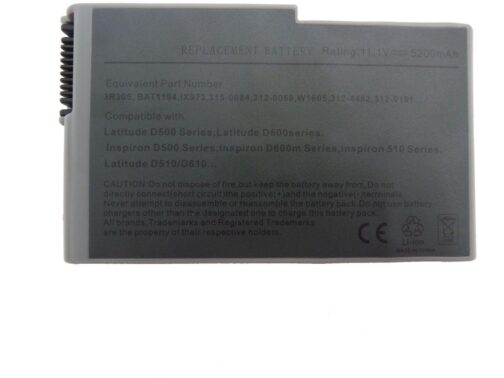 תמונה של סוללה חליפית למחשב נייד Dell D610