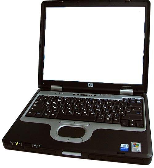 תמונה של החלפת מסך למחשב נייד HP NC6000