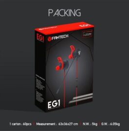 אוזניות גיימינג FANTECH EG1