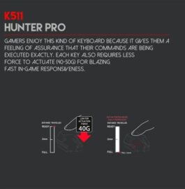 מקלדת גיימינג FANTECH K511