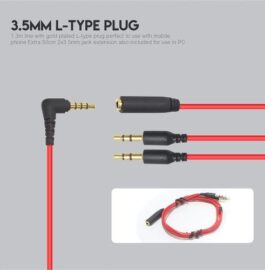 אוזניות גיימינג FANTECH EG1