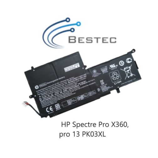 סוללה מקורית למחשב נייד HP Spectre Pro X360, hp spectre pro 13 PK03XL