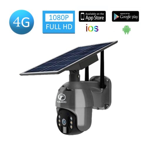 מצלמת אבטחה סולארית סלולרית סים 4G SIM לבית לעסק