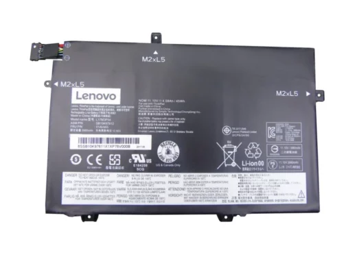 יצרן: Lenovo סוללה חדשה ומקורית מק"ט : L17M3P54 מתח : 11.1V קיבולת: 4.08Ah/45Wh. אחריות למשך שנה על הסוללה התקנה חינם אצלנו במעבדה
