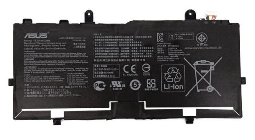 יצרן: Asus סוללה חדשה ומקורית מק"ט : C21N1714 מתח : 7.7V קיבולת: 39Wh אחריות למשך שנה על הסוללה התקנה חינם אצלנו במעבדה