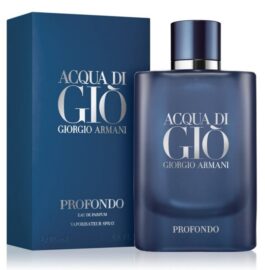 בושם של חברת Giorgio Armani דגם: ACQUA DI GIO PROFONDO Giorgio Armani - Acqua Di Gio Propondo- 125ml