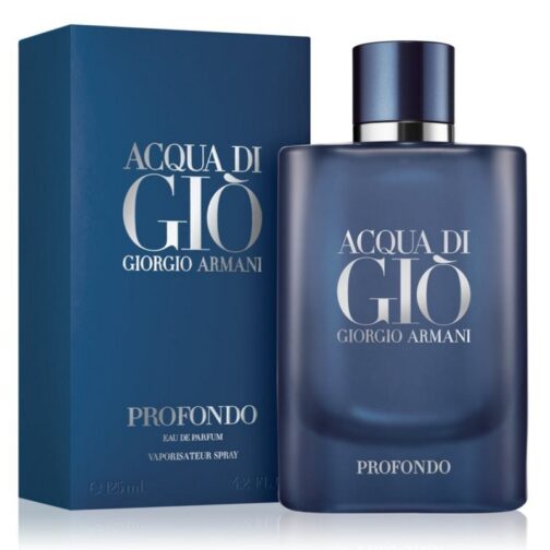 בושם של חברת Giorgio Armani דגם: ACQUA DI GIO PROFONDO Giorgio Armani - Acqua Di Gio Propondo- 125ml