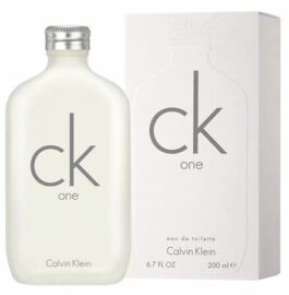 בושם של חברת Calvin Klein דגם: ONE בושם CK ONE המתאים לנשים וגברים כאחד