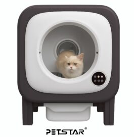 שירותים חכמים לחתול + מצלמה מבית PetStar מדגם X25C