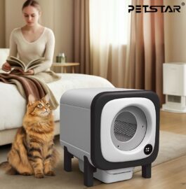 שירותים חכמים לחתול מבית PetStar מדגם X25