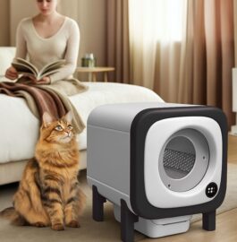 שירותים חכמים לחתול מבית petzone מדגם X25