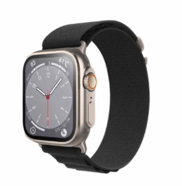 Ultra Smart Watch בצבע שחור&גולד