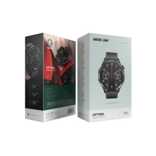 ⁦Green Lion Optima Smart Watch בצבע שחור⁩ – תמונה ⁦2⁩