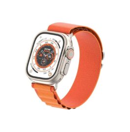 Green Lion Alpine Loop Nylon Watch Band בצבע כתום