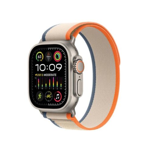 Green Lion Trail Loop Nylon Strap בצבע כתום&בז