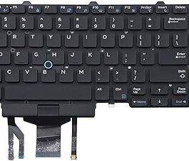 מקלדת למחשב נייד Dell E5570 Backlight tracking point