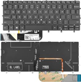 מקלדת למחשב נייד Dell xps 9370 9380 7390 Backlight