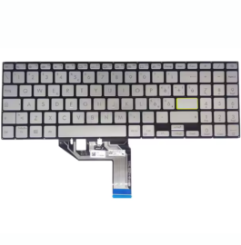 מקלדת למחשב נייד Asus K513E silver