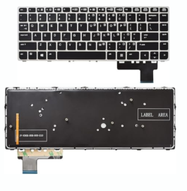 מקלדת למחשב נייד Hp folio 9470m with backlight