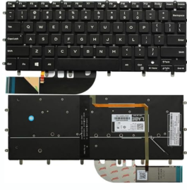 מקלדת למחשב נייד Dell XPS 13 9365 backlight
