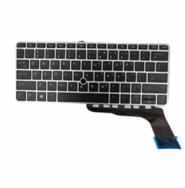 מקלדת למחשב נייד Hp 820 G3 tracking point backlight