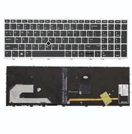 מקלדת למחשב נייד Hp 850 G5 G6 tracking point backlight