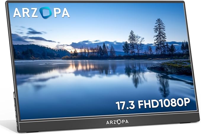 מסך עזר נייד דגם A1 MAX מבית ARZOPA