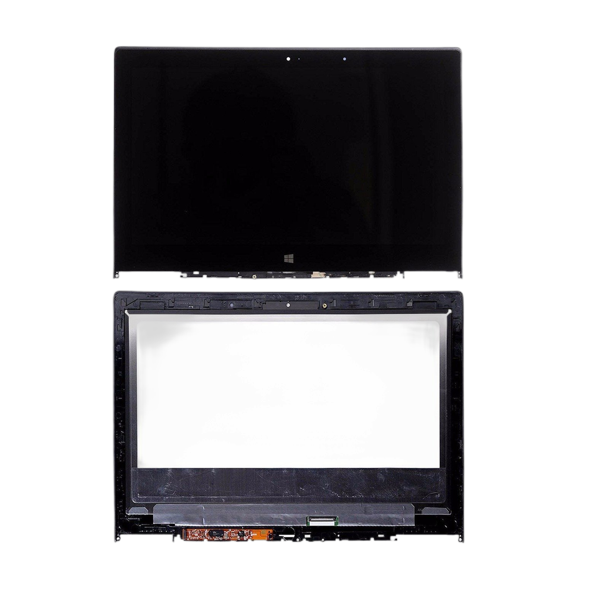מסך למחשב נייד 13.3 Slim 40pin 3200*1800 ips U/D br Full Assembly Lenovo yoga2 pro
