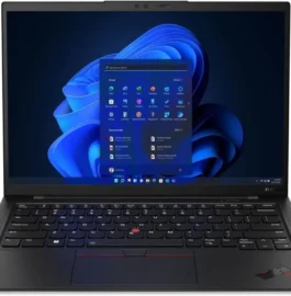 מחשב נייד יוקרתי מבית Lenovo דגם ThinkPad X1 Carbon i7-8th 16GB RAM 256GB SSD