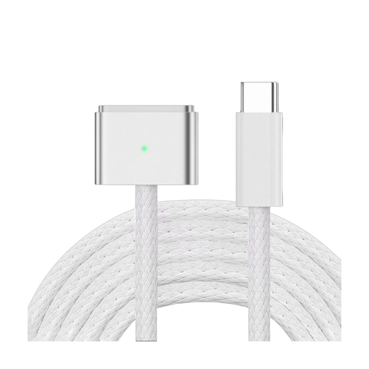 כבל Apple USB-C ל-MagSafe 3 מקורי 2 מטר - רקע שקוף