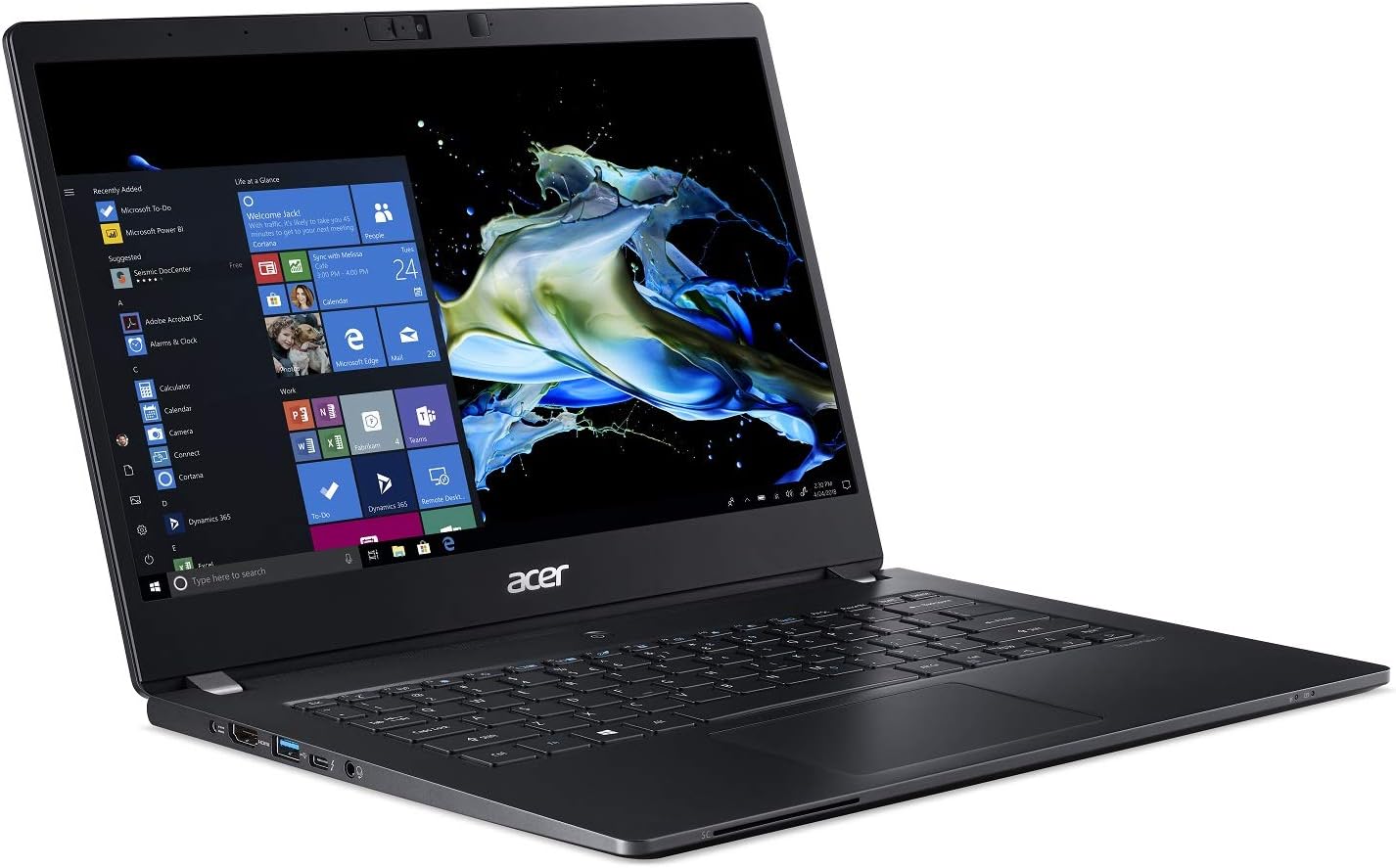 acer travelmate x360 i5-11th 8gb ram 256gb ssd מחשב נייד טאץ' 14 אינץ – תמונה 2