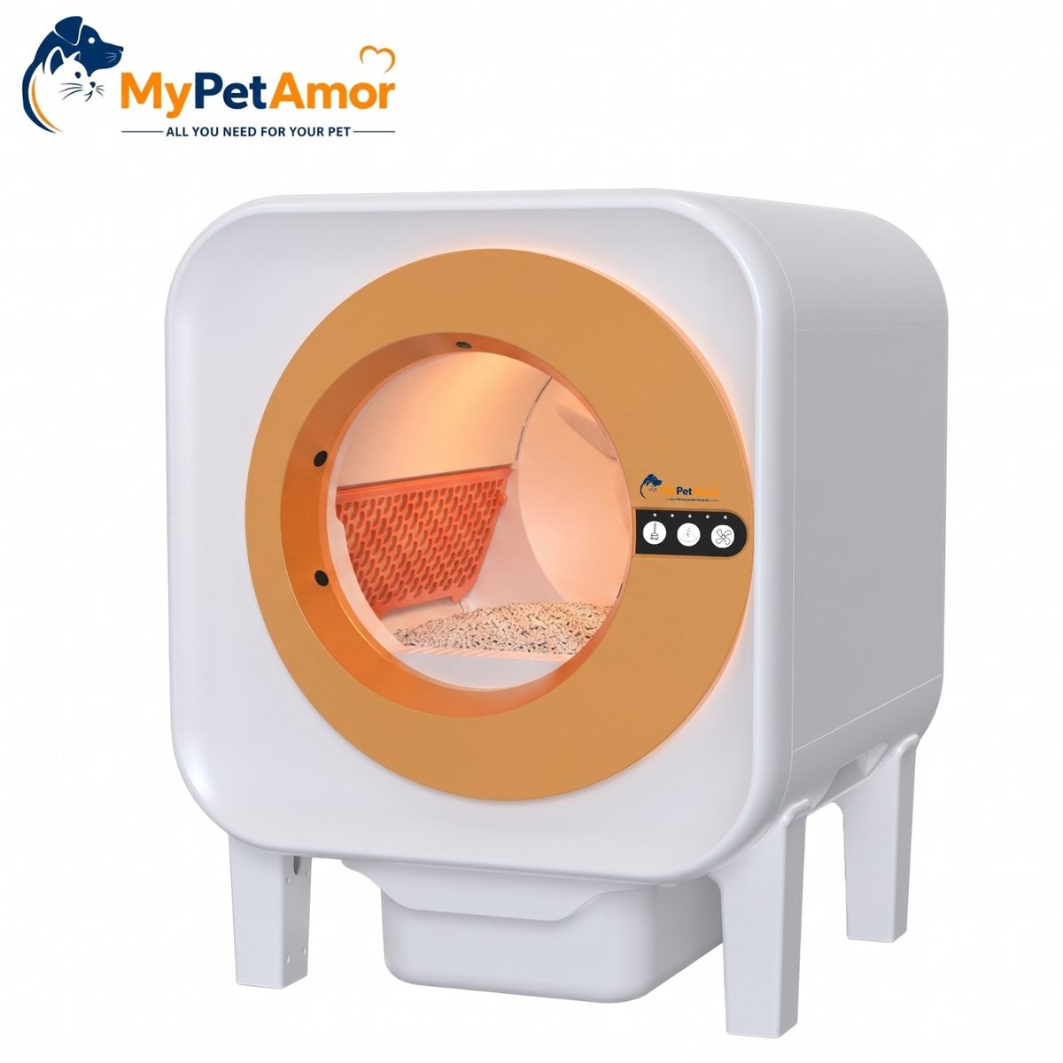 שירותים חכמים אוטומטיים לחתול MyPetAmor Snow X25
